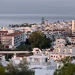 Playa Burriana, Tva Terasser, Havsutsikt, Pool Apartament Nerja