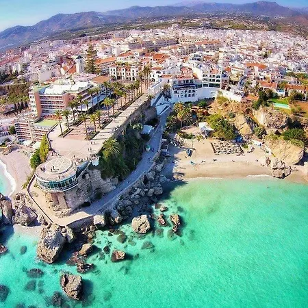 Playa Burriana, Tva Terasser, Havsutsikt, Pool Apartment
