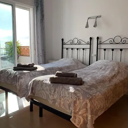 Playa Burriana, Tva Terasser, Havsutsikt, Pool Apartment