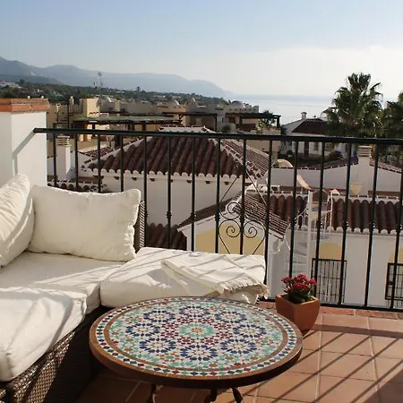 Playa Burriana, Två Terasser, Havsutsikt, Pool