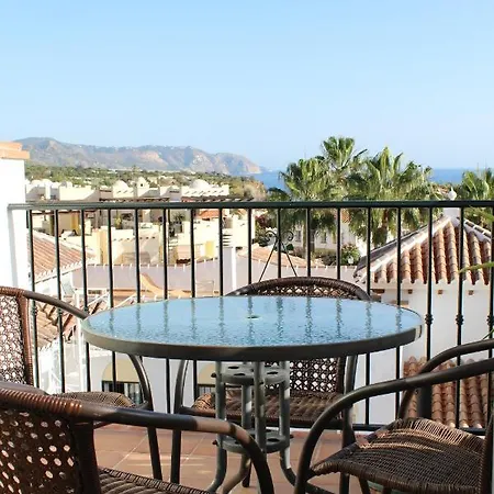 Playa Burriana, Tva Terasser, Havsutsikt, Pool Apartment *