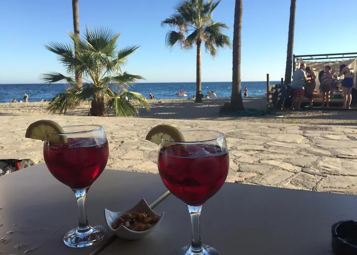 Playa Burriana, Tva Terasser, Havsutsikt, Pool *