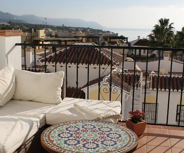 Playa Burriana, Tva Terasser, Havsutsikt, Pool