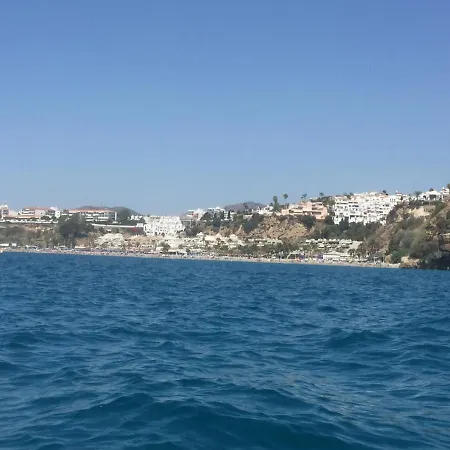 Playa Burriana, Tva Terasser, Havsutsikt, Pool Apartamento *
