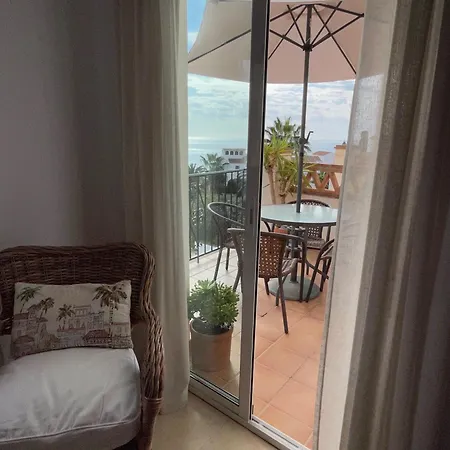 Playa Burriana, Två Terasser, Havsutsikt, Pool * Nerja