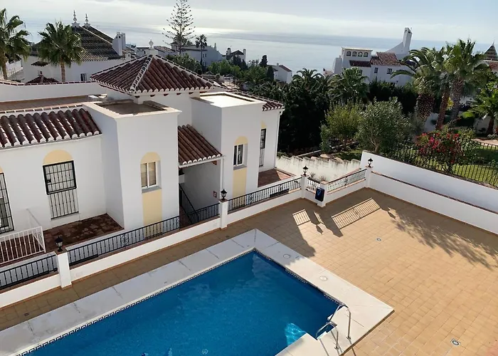 Playa Burriana, Tva Terasser, Havsutsikt, Pool *