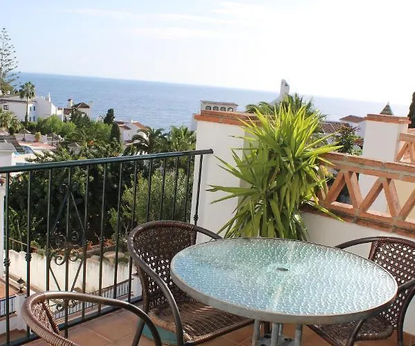 Playa Burriana, Tva Terasser, Havsutsikt, Pool شقة نيرخا